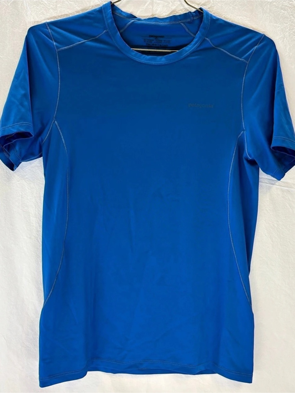 Patagonia Blue Athletic Short Sleeve Tee Size Small